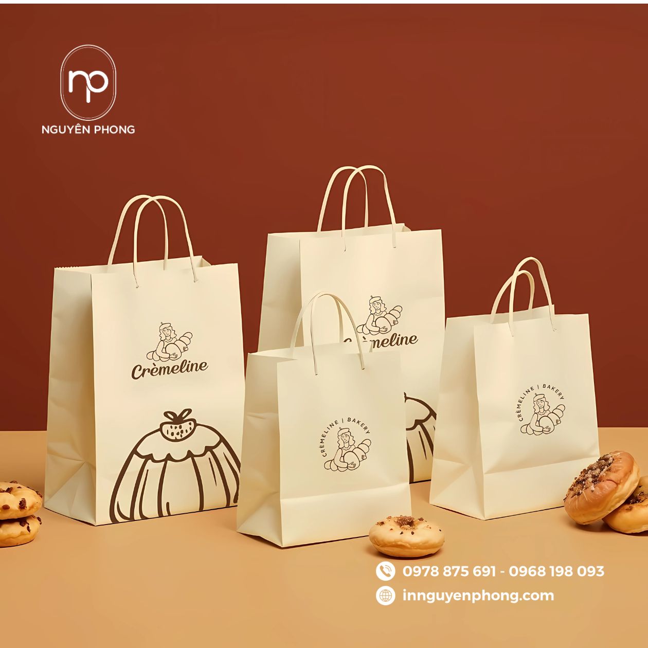 Mẫu túi giấy kraft tại Tp. HCM